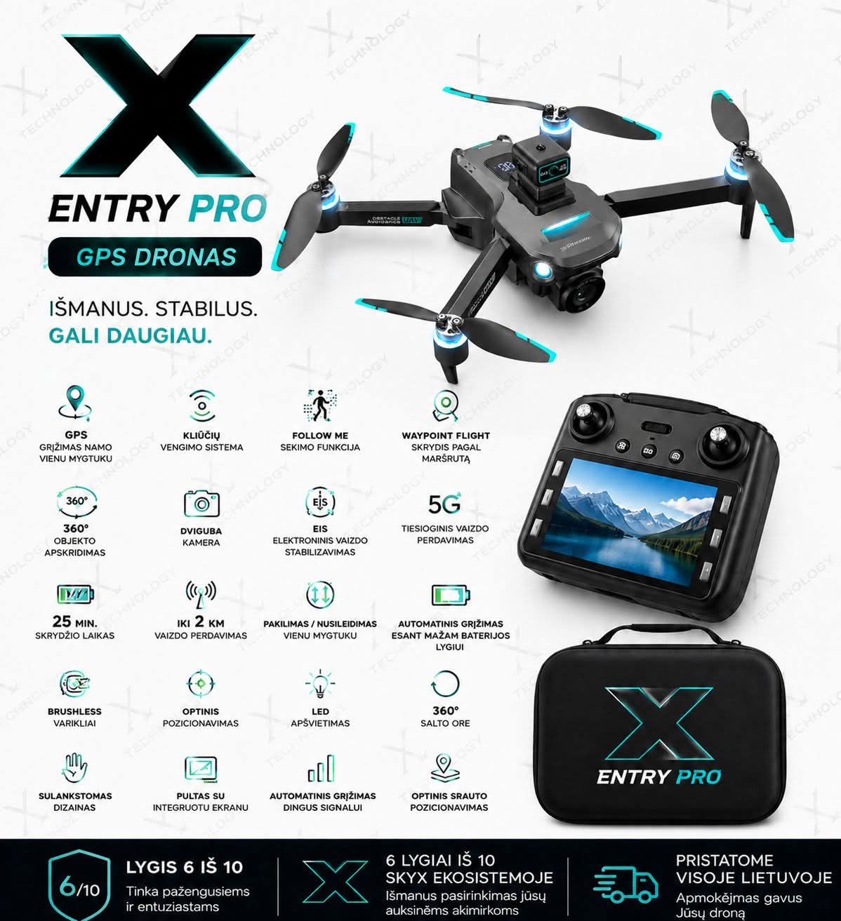 Dronas SkyX Entry Pro