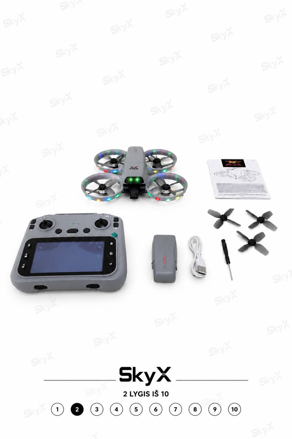 Dronas SkyX Intro Led